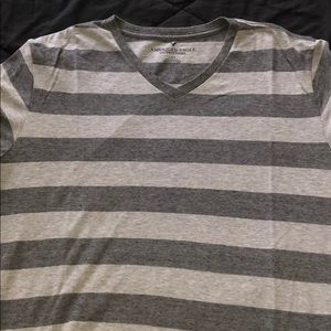 Gray Striped T-shirt